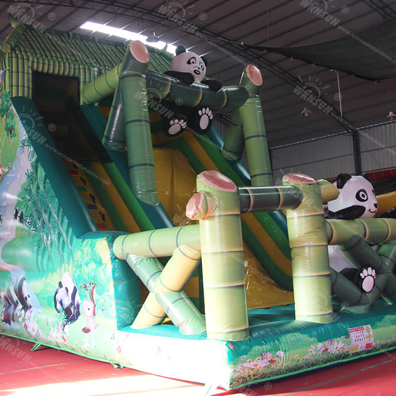 Toboggan gonflable Panda au trésor national de la Chine