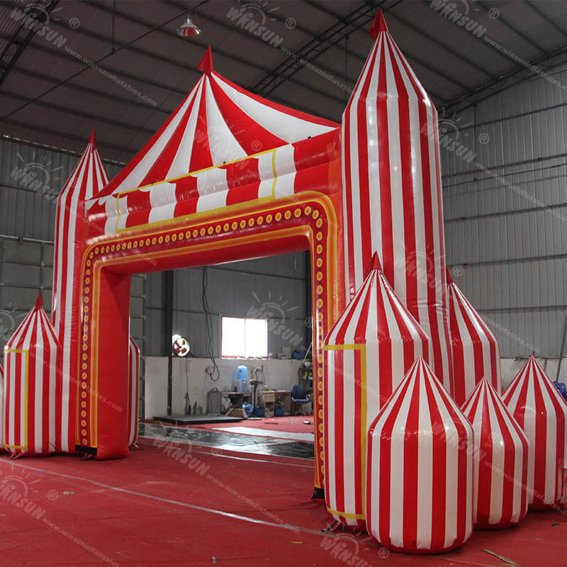 Arche de cirque gonflable