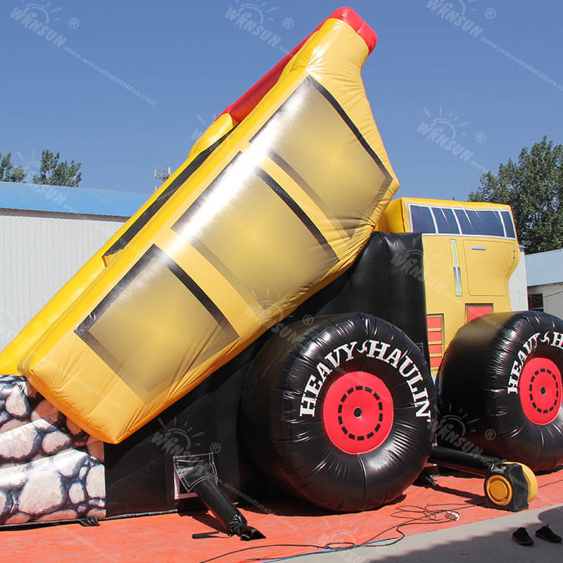 Glissière lourde gonflable de camion à benne basculante