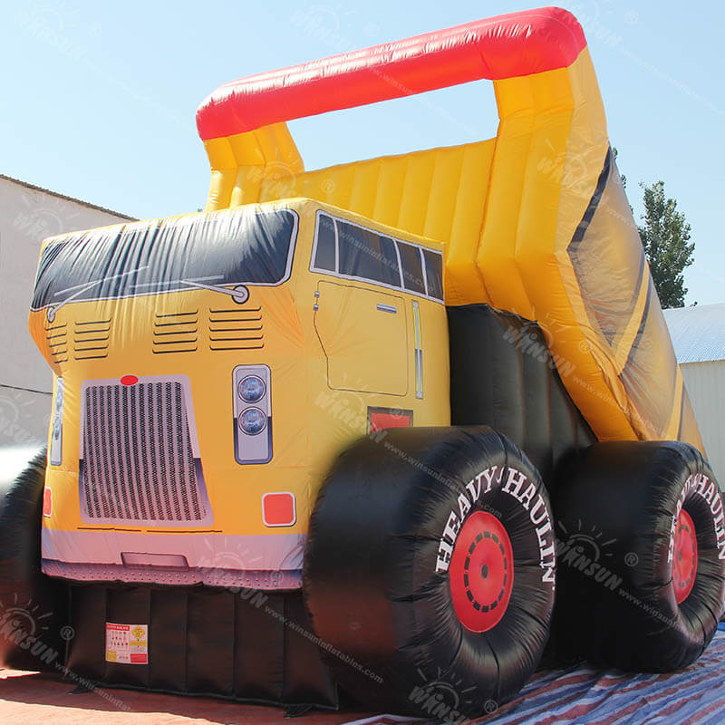 inflatable heavy dump truck slide 5