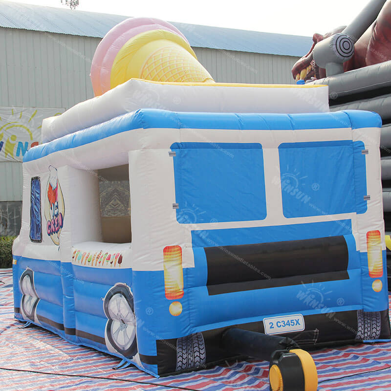 inflatable ice cream truck tent 5