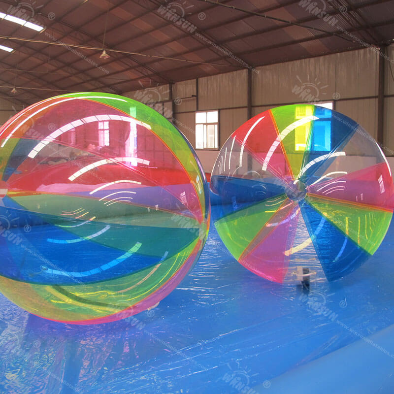 Boule d’eau transparente gonflable