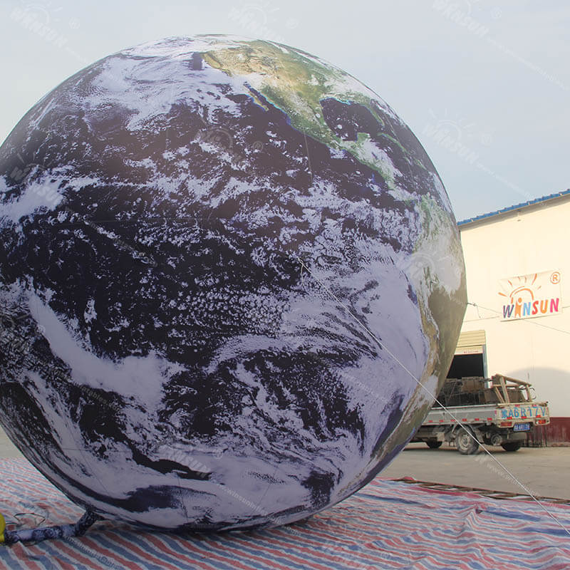 natural earth inflatable globe 5