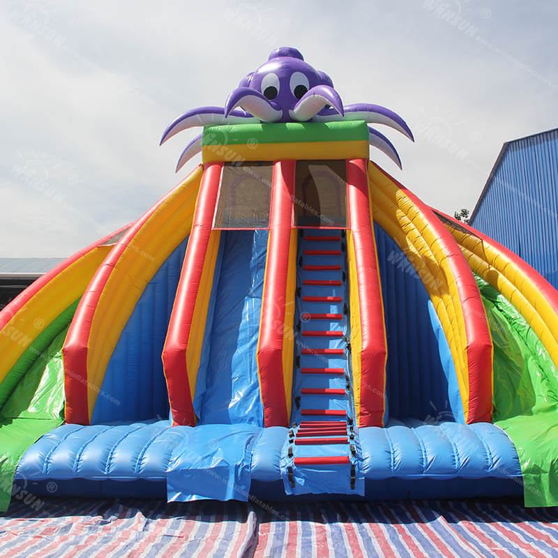 octopus inflatable water slide 5