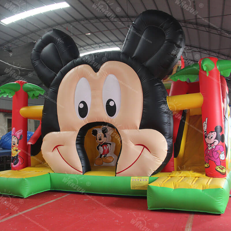 small inflatable mouse slide 7