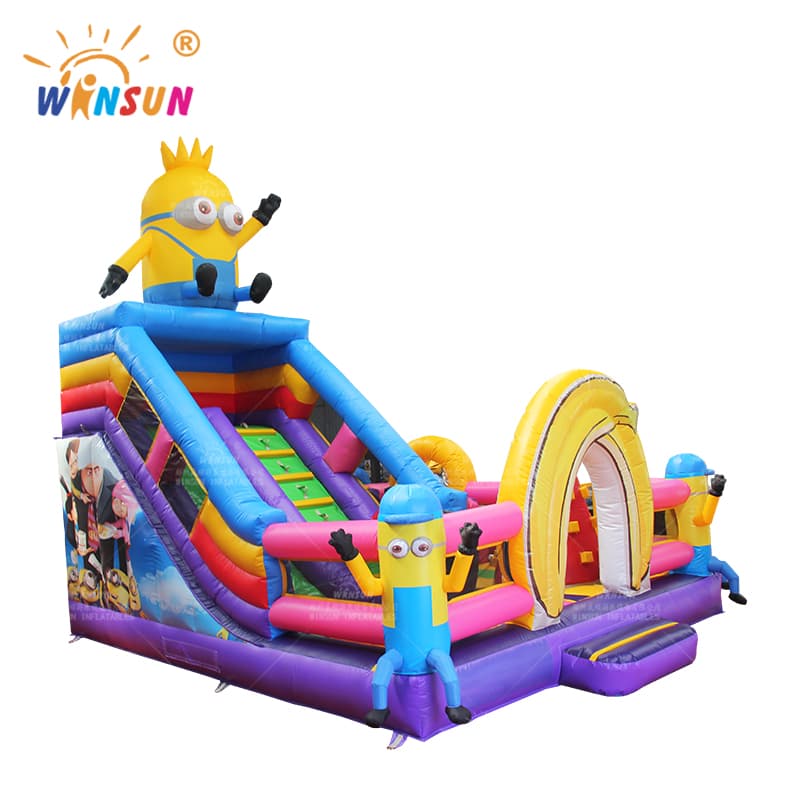 Toboggan gonflable Combo Bouncer Minions