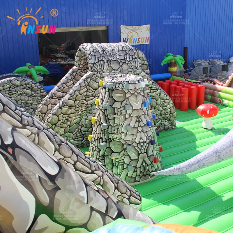 Dinosaure gonflable Jumping Fun City
