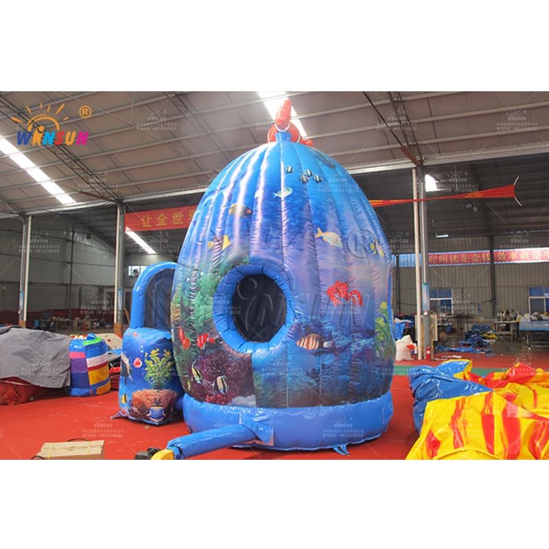 Château de saut gonflable avec toboggan Thème Nemo