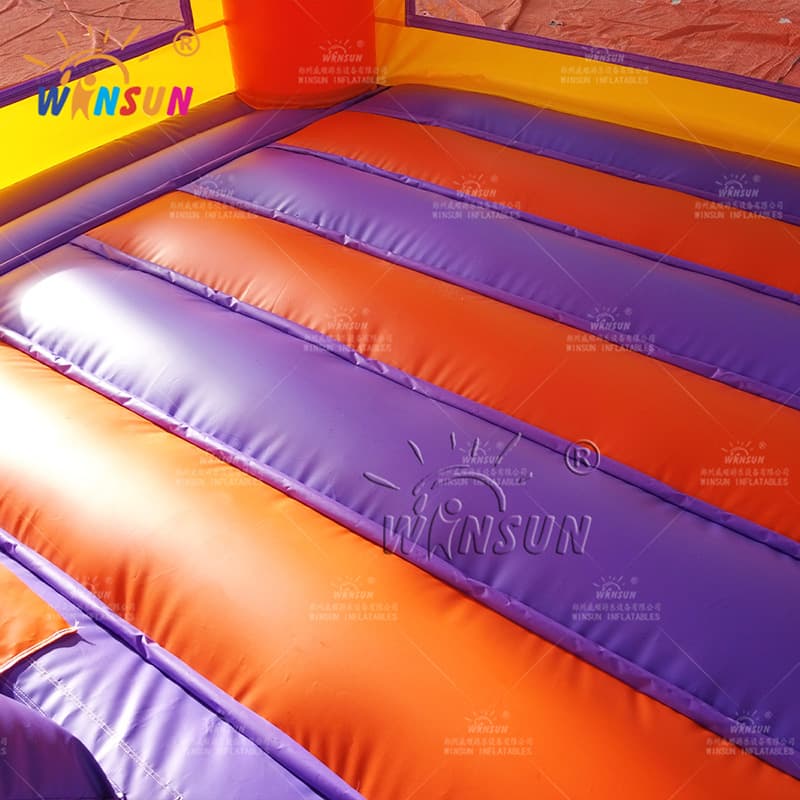 Combo de saut gonflable commercial avec toit en forme de V