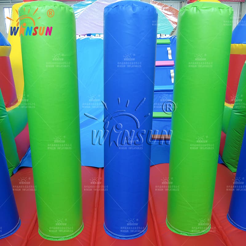 Parcours d’obstacles gonflables commerciaux pour enfants