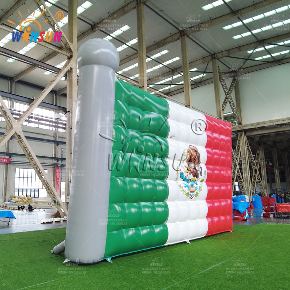 Modèle de drapeau mexicain gonflable