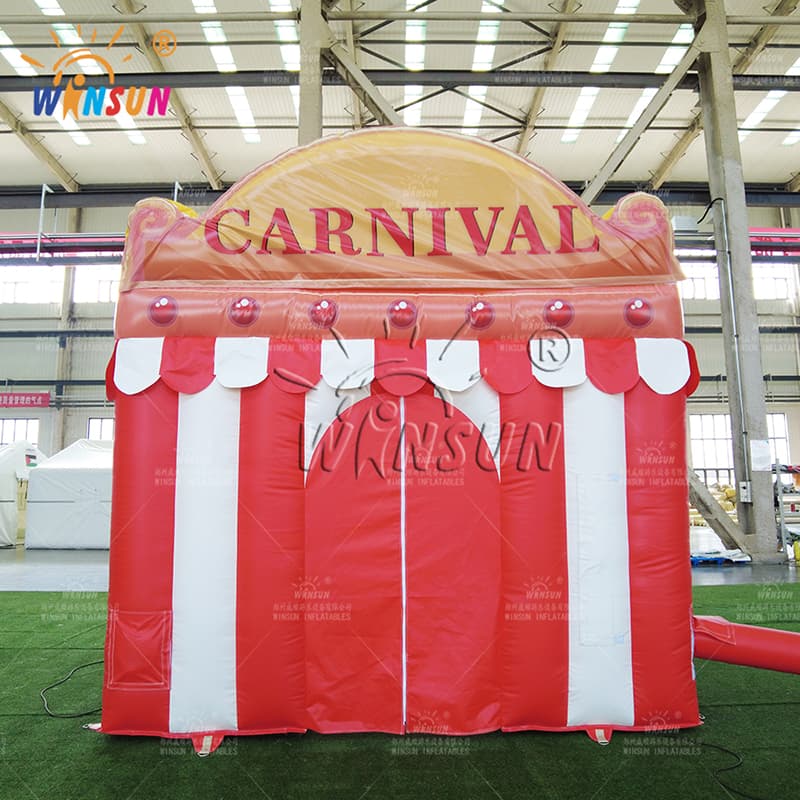 Stand gonflable de concessions de carnaval